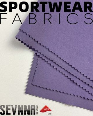 حفاظت از اشعه UV پارچه لیکرا کششی با خشک شدن سریع و دوام بالا برای لباس های ورزشی و شنا