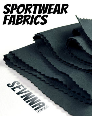 پارچه های دویدن با عملکرد بالا با UPF 50+ محافظت از خورشید، هیم الاستیک و فناوری ضد بوی برای لباس های فعال