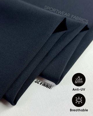 پارچه سوتین ورزشی قابل تنظیم با عرض 150 سانتی‌متر و ترکیب نایلون اسپندکس بازیافتی برای لباس‌های ورزشی