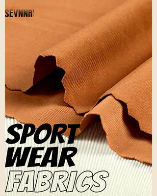 140gsm Weight 84%Recycled Polyester+16%Spandex Sport Bra Fabric with 150cm Width for Customizable Workout Bra Material