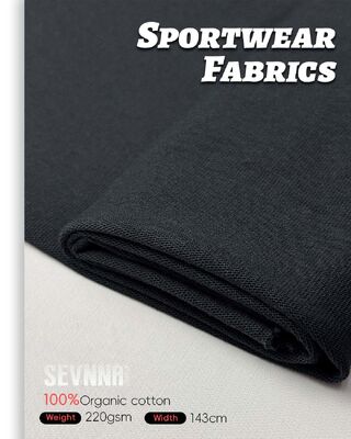 220gm پارچه دوچرخه سواری 100٪ پنبه ارگانیک با دوام بالا برای پارچه های دوچرخه سواری برتر