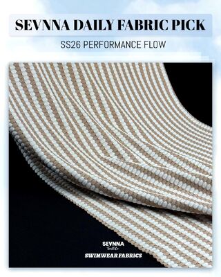 پارچه شنا بازیافت شده تنفس پذیر 320gm خشک شدن سریع پارچه پایدار برای تولید لباس شنا