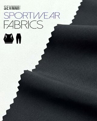 پارچه دوچرخه سواری با عملکرد بالا با حفاظت از UV و وزن 190gsm ساخته شده از 79٪ پلی استر بازیافت شده + 21٪ اسپاندکس