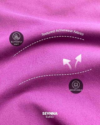 Moisture-Wicking High Breathability Super Soft Stretch Sport Bra Fabric for Workout Bra Material