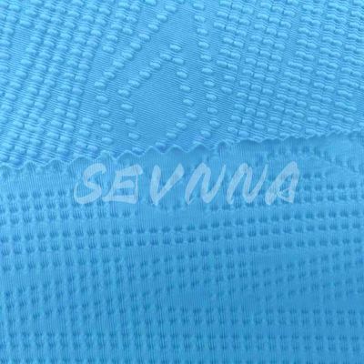تنفس قابل 300gm Repreve پارچه اسپاندکس رنگ سفارشی UV محافظت شده تابستان / بهار