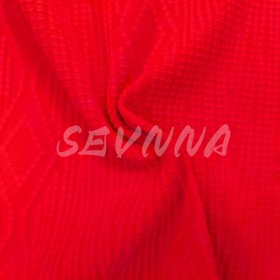 دوام حفاظت از اشعه UV پارچه Repreve در رنگ های سفارشی سریع خشک Spandex مخلوط 300gsm