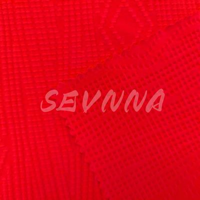 دوام حفاظت از اشعه UV پارچه Repreve در رنگ های سفارشی سریع خشک Spandex مخلوط 300gsm