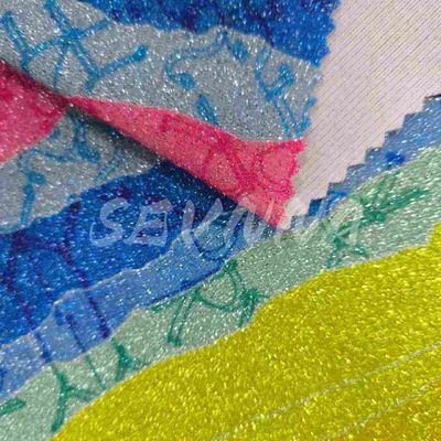 پارچه دوگانه با تراکم نرم در سبک سبک Jacquard با فیبر بازیافت شده