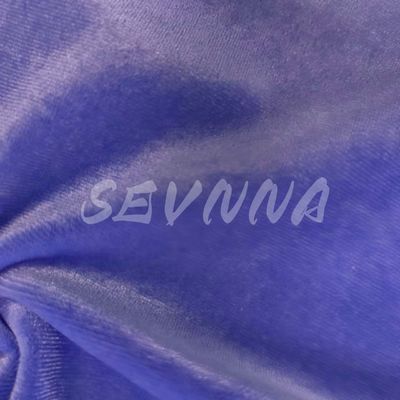 160cm 250gsm پارچه پلی استر کششی با قیمت مناسب پارچه اسپاندکس برای طول سفارشی