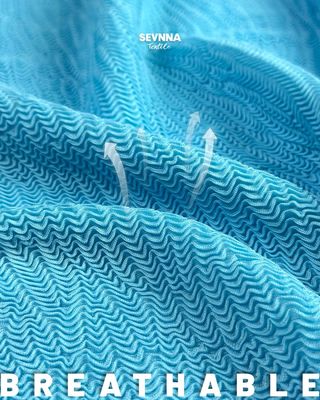 270gm از پلی استر بازیافت شده پارچه دو تیکه با اسپاندکس