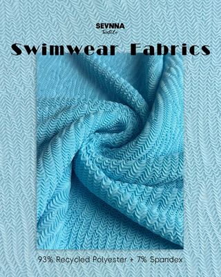 270gm از پلی استر بازیافت شده پارچه دو تیکه با اسپاندکس