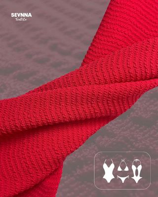 پارچه با عرض 135 سانتي متري از پلي استر بازيافت شده و اسپاندکس