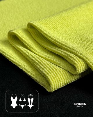 پارچه سوتین ورزشی برتر با عرض 180 سانتی متر و وزن 285 گرم و 93 درصد پلی استر بازیافت شده + 7 درصد اسپاندکس برای مواد سوتین ورزشی با عملکرد بالا