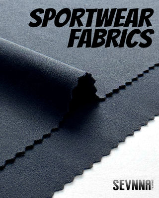 پارچه سوتین ورزشی قابل تنظیم با عرض 150 سانتی‌متر و ترکیب نایلون اسپندکس بازیافتی برای لباس‌های ورزشی