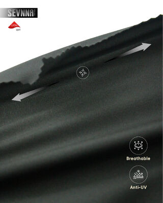 230gm وزن کشش پارچه لیکرا با خشک شدن سریع و انعطاف پذیری بالا برای لباس های ورزشی و لباس های شنا