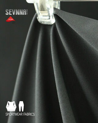 230gm وزن کشش پارچه لیکرا با خشک شدن سریع و انعطاف پذیری بالا برای لباس های ورزشی و لباس های شنا