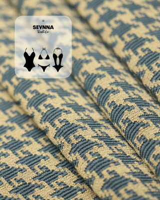 پارچه شنا با بافت سریع با وزن 370gm و عرض 135 سانتی متر برای لباس شنا با عملکرد بالا