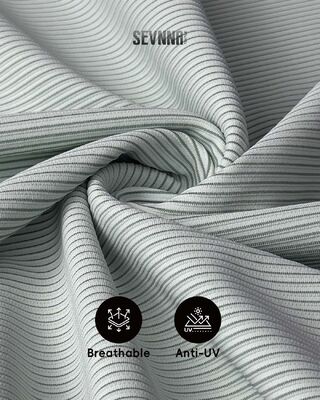 پارچه لباس یوگا با قابلیت تنفس و جذب رطوبت، کشش‌دار، ضد بو و بافت حلقوی برای لباس‌های ورزشی