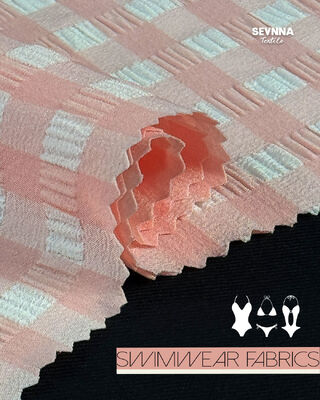 پارچه لباس شنای سازگار با محیط زیست و مقاوم در برابر کلر با خاصیت کشسانی دو طرفه و خشک شدن سریع