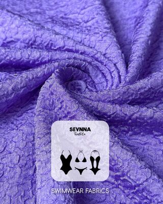 86٪ نایلون بازیافت شده UPF 50+ 245gsm پارچه شنا با بافت برای لباس های شنا و لباس های ورزشی با عملکرد بالا