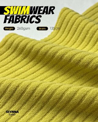 پارچه لباس شنا بازیافت شده 260gm قابل تنفس و خشک شدن سریع برای لباس های شنا سازگار با محیط زیست