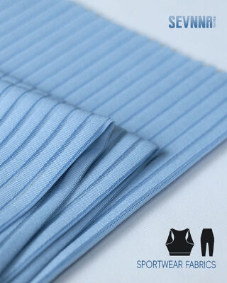 پارچه لباس شنا سازگار با محیط زیست با 90% پلی استر بازیافتی SD + 10% اسپندکس، مقاوم در برابر کلر و خشک شونده سریع