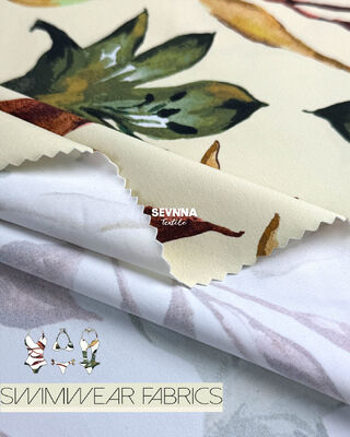 86٪ نایلون 14٪ اسپاندکس پارچه پوشاک شنا بازیافت شده 205gsm مواد پوشاک شنا پایدار یونیسکس برای مجموعه های پوشاک شنا سازگار با محیط زیست