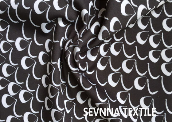 گلدوزی فویل چاپ شده بازیافت پارچه Lycra Fabric Custom Patterns Element Strap Cami کشش