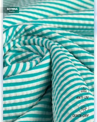 پارچه مایو بازیافتی 180 گرمی قابل تنفس و زود خشک شونده برای تولید مایو پایدار