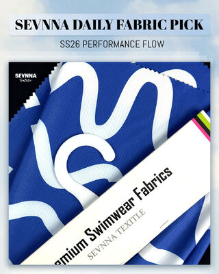 Adults Recycled Swimwear Fabric Sustainable Eco Friendly Material Suitable for Swimwear Apparel and Activewear Production