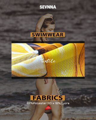 Fog Foil Metallic Print Hologram Recycled Lycra Fabric Featuring Anti Microbials Perfect for Durable Swimwear and Fitness Clothing