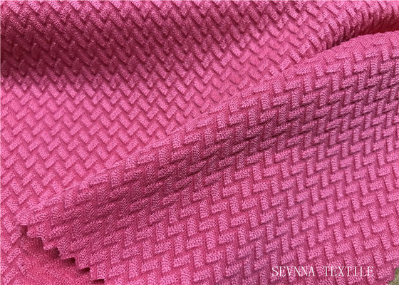 Cotton Touch Activewear Knit Fabric durability Wicking رطوبت برای اجرای یوگا لباس