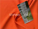 محافظت در برابر اشعه ماورا UV بنفش لباس شنا بازیافت شده پارچه اسپندکس 4 طرفه نارنجی بدون کشش