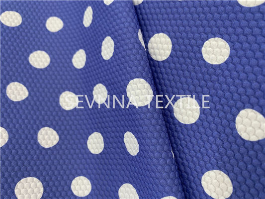 مقاوم در برابر کلر پارچه لباس شنا Polka Dot بازیافت شده خشک شدن سریع