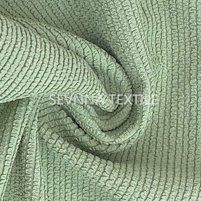تاپ بیکینی اسکرانچی پارچه لباس شنا بازیافتی بافندگی دایره ای با عرض 119 سانتی متر