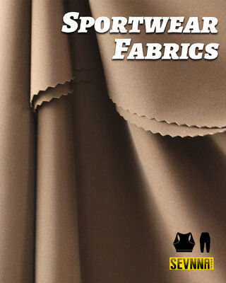 پارچه های کاربردی پارچه های عملکردی با وزن 190-200gsm 62٪ کلاژن نایلون + 38٪ ملاک لاستین و خواص رنگfast