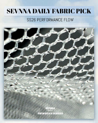 پارچه لباس شنا سازگار با محیط زیست با مقاومت در برابر کلر، کشسانی دو طرفه و خشک شدن سریع برای لباس شنای پایدار