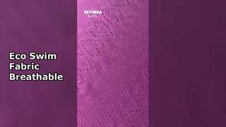 پارچه لباس شنا بازیافتی سازگار با محیط زیست قابل تنفس