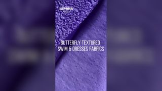 پارچه شنای بافت دار UPF 50+ نایلون بازیافتی